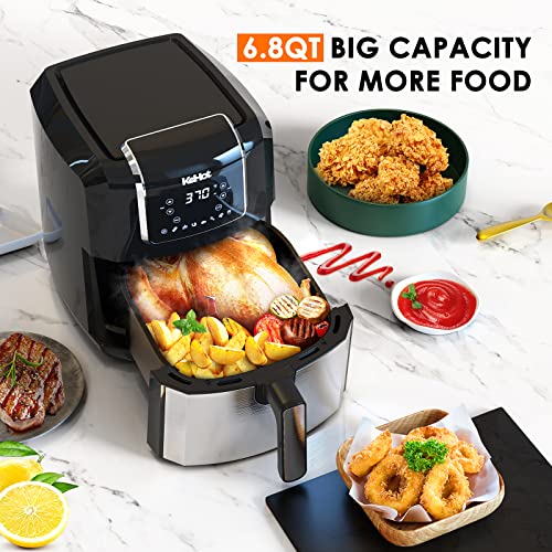 Kehot Air Fryers, 6.8 Quart Oilless Cooker Air Fryer, 8in1 Preset