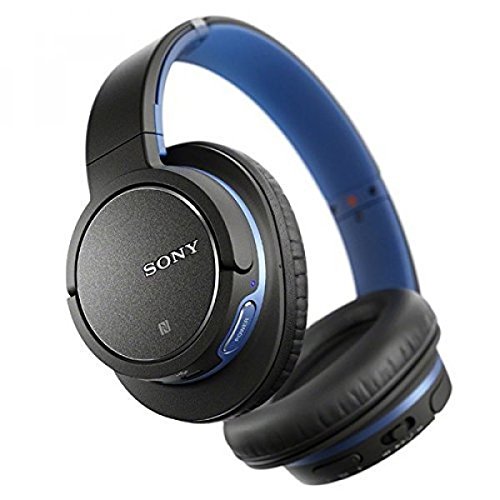 Sony MDR-ZX770BN Bluetooth Noise Canceling Headphones (Blue)-NEW