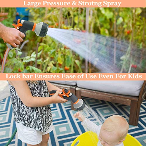 PAMAPIC Hose Nozzle Garden Hose Nozzle Hose Spray Nozzle Leak Free High