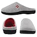 RockDove Two-Tone House Slippers for Women, Memory Foam Footbed w/ Indoor Outdoor Sole 7-8 B(M) US