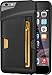 Smartish® iPhone 6 Plus/6s Plus Wallet Case - Wallet Slayer Vol. 2 [Slim Protective Kickstand] Credit Card Holder for Apple iPhone 6s Plus/6 Plus (Silk) - Black Tie Affair