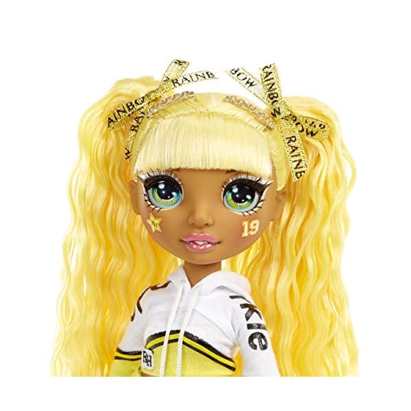 Rainbow High Cheer Fashion Doll - Luxury Outfits, Pom Poms & Cheerleader Doll - Sunny Madison, Yellow Themed Fashion…