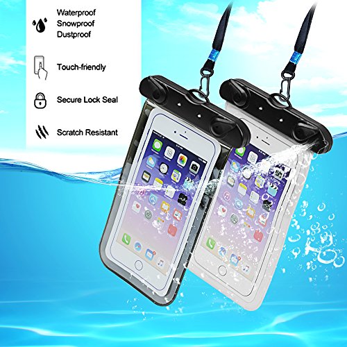 image for Hitorhike Universal Waterproof Case, IPX8 Waterproof Phone Pouch Dry B