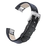 bayite Leather Bands Compatible Fitbit Alta and Alta HR 5.5