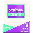Sculpey Art Clay III, 2-Ounce, Translucent