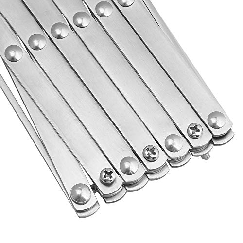 RDEXP Stainless Steel Single Side 7-Wheel Adjustable Dough Divider Pizza Pastry Slicer Blade Grip Kitchen Tool