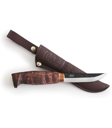 Amazon.com : Ahti Leuku 180mm Carbon Steel Scandinavian