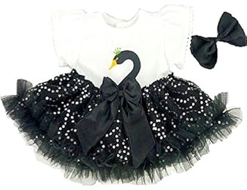 Buy Build Your Bears Wardrobe 15 Inch Black Swan Tutu Dress Teddy