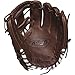 WILSON WTA09RB18115PF 2018 A900 Pedroia Fit Gloves - Right Hand Throw Dark Brown/White, 11.5