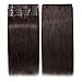 Clip in Hair Extensions 9 inch # Deep yellow