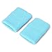 Mallofusa ? 12 Pairs Colorful Cotton Sweatbands Sports Basketball Wristband Athletic Wrist Sweat Bands for Gym Yoga Tennis Etc.