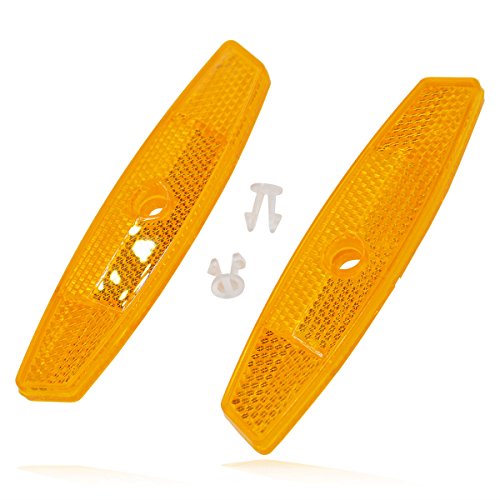 image for Labewin 1Pair Riding Bike Bicycle Warning Reflector Bicycle Wheel Rim 