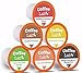 Coffee Lab - Unique Flavored Coffee Variety Sampler Pack for Keurig K-Cup Brewer 36 Count Crazy Tasty Including Amaretto, Apple Cinnamon, S'mores, Butterscotch, Raspberry