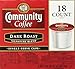 Community Coffee Signature Blend 18 Count Coffee Pods, Dark Roast, Compatible with Keurig 2.0 K-Cup Brewers, Box of 18 Pods