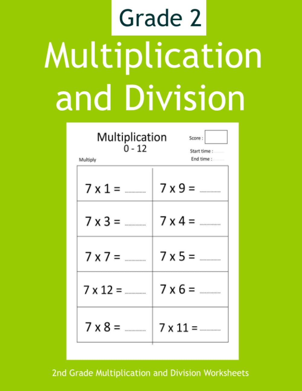 2nd grade multiplication and division worksheets multiplication facts multiplying with no regrouping decimals division facts 1 12 multiplying three workbooks activity beginning practice book mario martinness 9798806123931 amazon com books