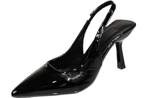 Women's Pointed Toe Slingback High Heels Stiletto Closed Toe Pumps Dress Shoes for Wedding Party