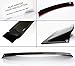 HIC BRAND 2012-15 9TH GEN CIVIC 2 DR FG3 FG4 JDM SMOKE TINTED REAR ROOF AERO WINDOW VISOR DEFLECTOR