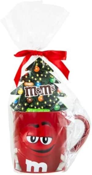 Amazon.com: M&amp;M's Ceramic Christmas Coffee Mug with Chocolate Candies