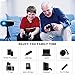 ELEPHAS Mini Movie Projector, with 4000 Lux Brightness and 50,000 Hours LED Lamp Life, Supports Full HD 1080P and 200″ Display, Compatible with USB/HDMI/VGA/Laptop, Ideal for Video Game Home Theaterthumb 4