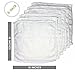 Organic Bamboo Washcloths. Gentle For Sensitive Skin- Acne, Rosacea and Eczema. Superior Softness For Babies. Antibacterial For Makeup Removal. Highly Absorbent Cloths (6-pack) presented by BambooFy