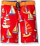 Tommy Bahama Toddler Boys' Sail Boat Trunk, Red, 4T