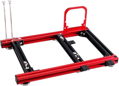 Dpofirs Aluminum ITX Open Frame PC Computer Case ATX PSU 17x17cm DIY Mini