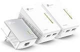 TP-Link TL-WPA4220T KIT 3 Ports Powerline WiFi Extender Range Booster
