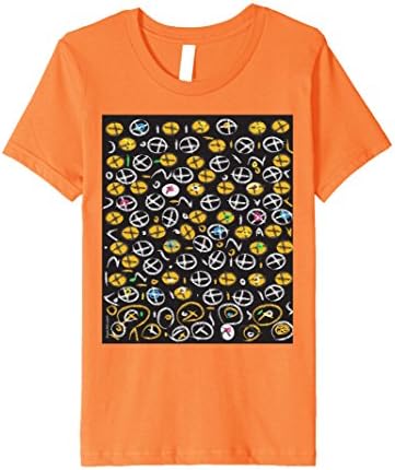Kids Dotty Artwear 8 Orange