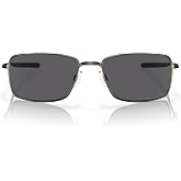 Oakley Men's OO4075 Square Wire Rectangular Metal Sunglasses