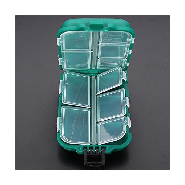 Yosoo-Small-10-Compartments-Waterproof-Hard-Fishing-Tackle-Box-Case-Hooks-Lure-Baits-Storage-Box