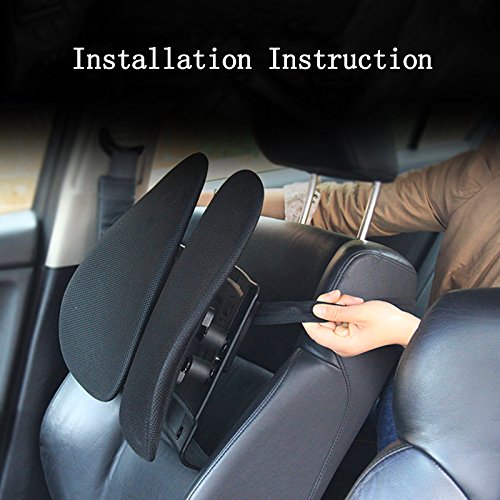 ZZ Lighting Breathable Ergonomic Backrest Lumbar Support for Lower Back Pain Relief Ideal for Car & Office Chair, Beige - Thumbnail 7