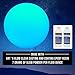 Glow in The Dark Pigment Powder - Neutral and Fluorescent Color for Art Painting, Fine Art, Nail Art Paint, and DIY Crafts - Long Lasting, 10+ Color Options - Fluorescent Blue - (60 Grams/ 2.12 oz)