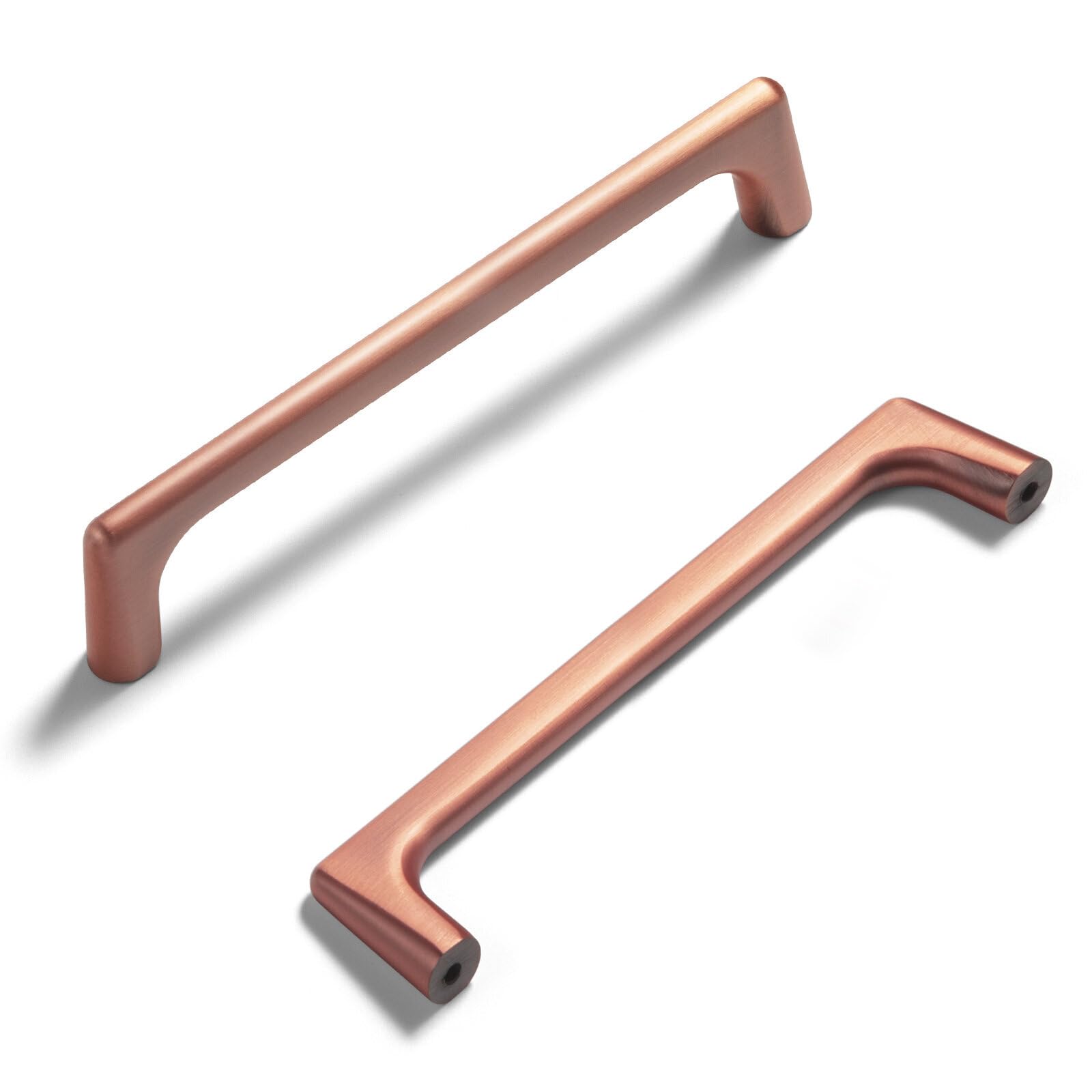 Goo-Ki Brushed Copper Cabinet Pulls with 5''Hole