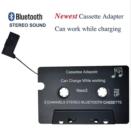 Kabelloser iTape Adapter für Kassettenrecorder Läuft Während dem Laden Bluetooth V4.0 + EDR Stereo-Audio-Empfänger-Adapter fü