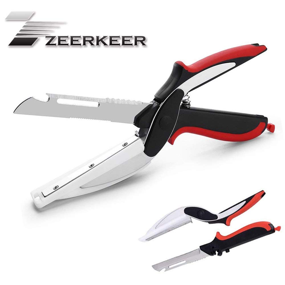 Buy ZEERKEER Kitchen Shears Stainless Steel Heavy Duty Kitchen Scissors