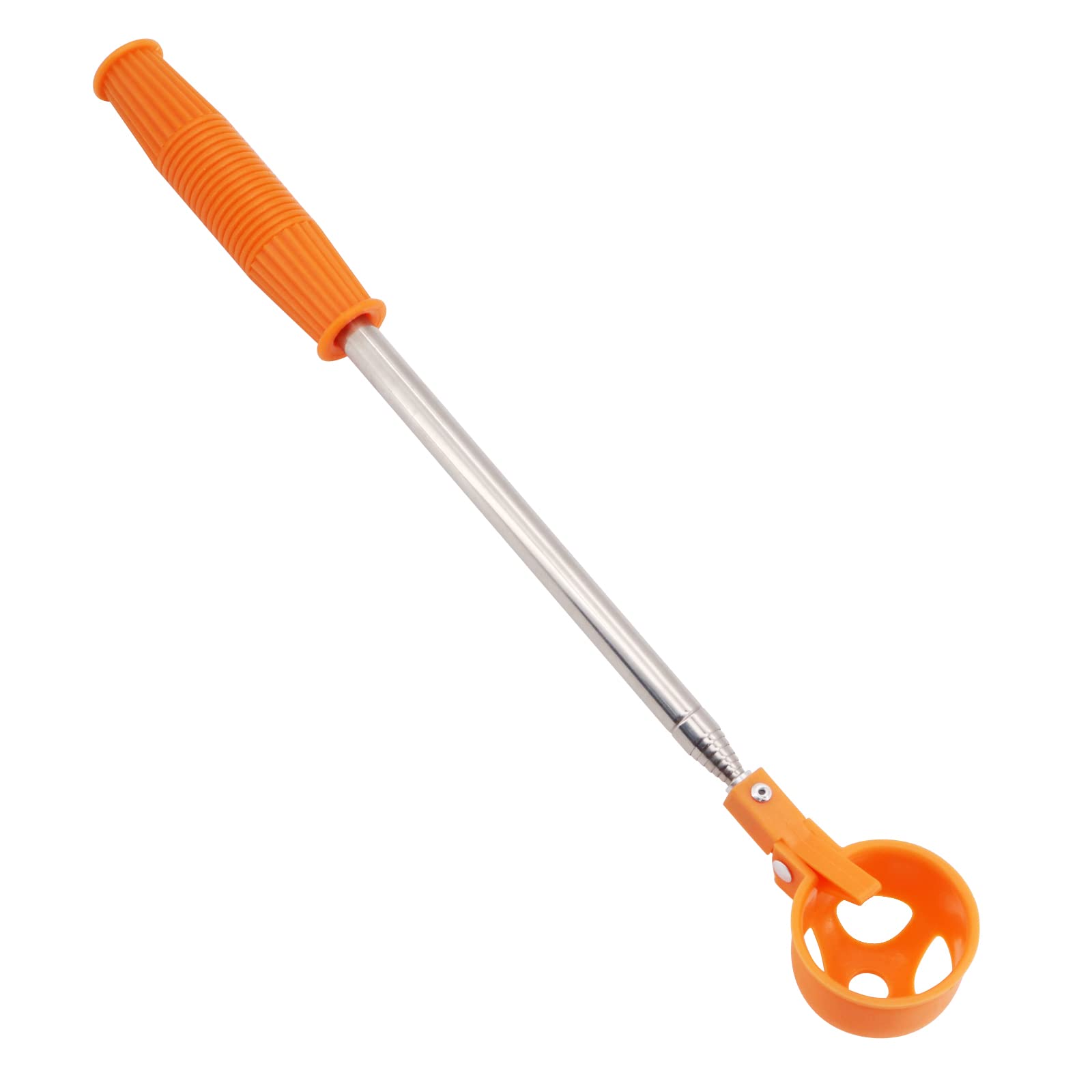 Hensych 8 Sections Telescopic Golf Ball Retriever Golf Ball Pick Up Tool Golf Ball Catcher Ball Picker Ball Pick Up Grabber Extandable Golf Training Aids Golf Supplies Outdoor