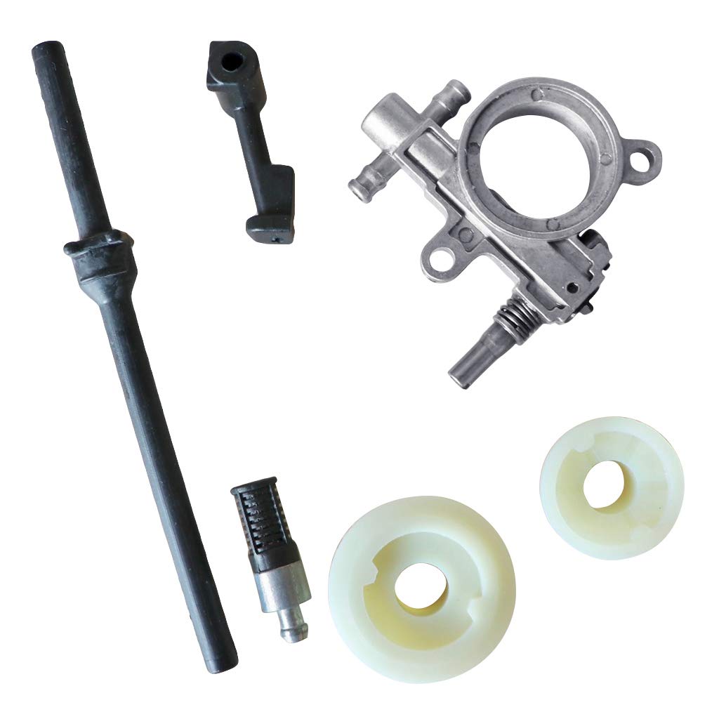 Buwei Oil Pump Filter Pipe Hose Line worm Kit For Chinese 25CC 2500 Chainsaw Spare