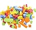 Foam Building Blocks -131 Pieces Creative Educational EVA Foam Brick Building Blocks, Stackable Blocks in Variety of Colors, Shapes and Sizes, Ideal Construction Toy Gift for Girls, Boys, Toddlers