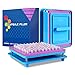 Wananfu Capsule Filling Machine Size 3 with Detailed Instructions, 100 Holes, Use with Empty Gelatin or Vegetarian Capsules Size 3 for Filling Vitamins, Essential Oils and Supplements
