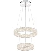 Minka Lavery 11222 150-Watt Equivalence Integrated LED Chrome Pendant