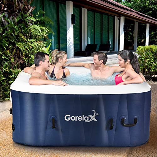 1 Goplus+Portable+Inflatable+Relaxing+Removable