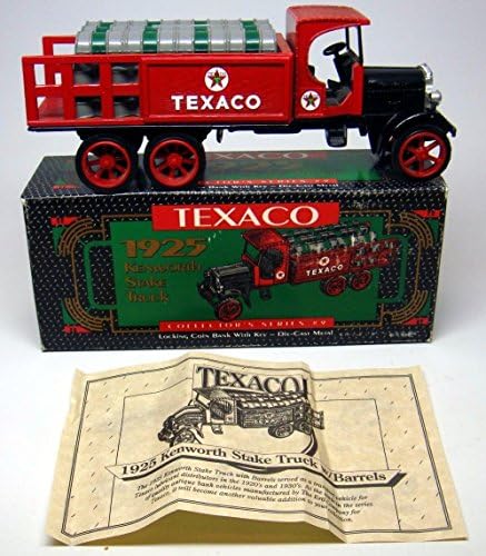 texaco truck piggy bank
