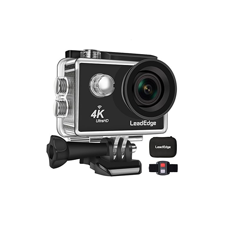 LeadEdge LE5000 Action Camera Ultra HD 4K/30FPS 1080P/60FPS 720P/120FPS