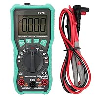 Pasamer FY76 Automatic Range Digital Multimeter 0~600V AC DC True RMS Tester with LCD Display