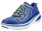 Hoka One One Mens Bondi 4 Running Sneaker Shoe, Directoire Blue/True Blue, 10.5