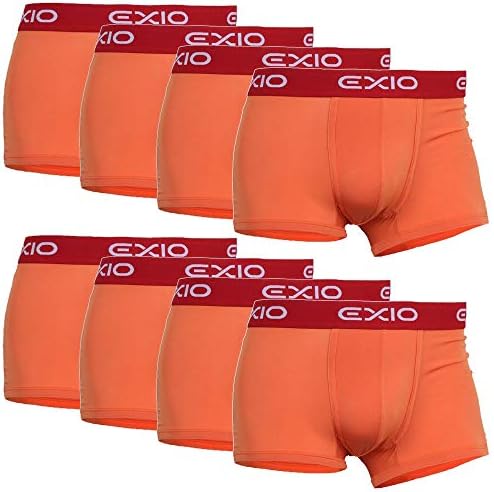 Exio エクシオ ボクサーパンツ メンズ 8枚セット ブランド 下着 ローライズ ボクサー パンツ ボクサーブリーフ ブリーフ