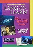 Stages Learning Materials Stages Learning Materials Lang-O-Learn ESL Sea Life Vocabulary Cards Flashcards for English, Spanish, French, German, Italian, Chinese, Korean, + More