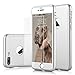 Veno 5.5sliver 360 Degree All-Around Full Body Ultra-Thin Fit Case Cover with Tempered Glass Screen Protector, Ultra-Slim, Light-Weight, Hard Snap-On for Apple iPhone 7 Plus - Silver