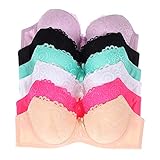 W L INTIMATES Bra Women Underwire Bra Set Women's Full Cup 6 Pack Bra