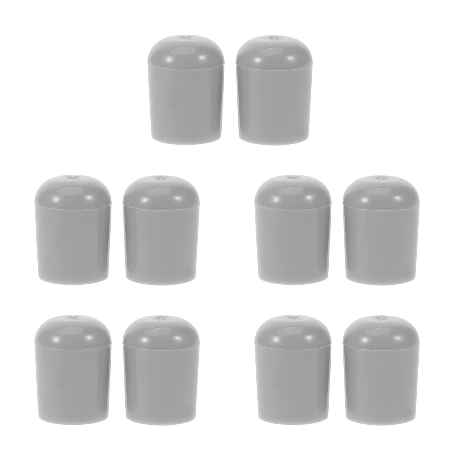 UKCOCO Chair Leg Floor Protectors 10Pack Small Silicone Furniture Feet Caps for Chairs Tables Anti-Slip Hard Floor Protection Noise Reduction
